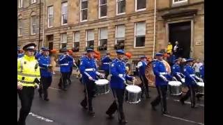 Whiterock Flute Band belfast  Glasgow Big walk 2ndjuly 2016 [upl. by Rubina778]