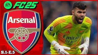 A Tough Decision  My First Ever EA FC25 Career Mode  Arsenal Manager Career  Episode 5 [upl. by Sillig]