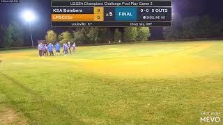 15U KSA Bombers vs Louisville Fire Baseball 20241012 [upl. by Asimaj]