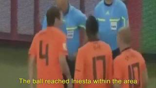 Gol de Iniesta a Holanda Final Mundial 2010 subs in English [upl. by Grega]