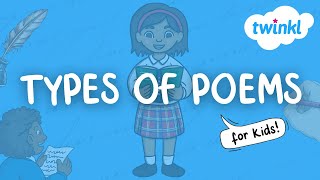 Types of Poems for Kids  Poetic Forms  National Poetry Month  Twinkl USA [upl. by Graff]