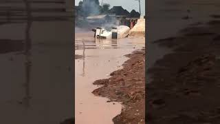 DISASTER IN EDO AS FLOOD SWALLOW TRAILER [upl. by Dygall]