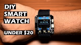 How to make a DIY Smartwatch  ESP8266 IoT Project [upl. by Ailido]