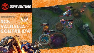 VOD  Quart de finale OUATventure RGKQTH vs IDW [upl. by Inalak]