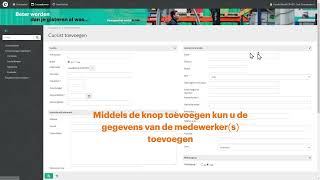 Tutorial gebruik extranet BLOM  Medewerkers als cursist toevoegen  ✔ BLOM opleidingen [upl. by Ycal]