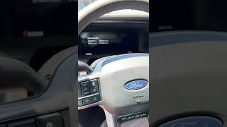 Inside 2024 Ford F150 Platinum [upl. by Icrad703]