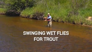 Fly Fishing with Wet Flies amp Nymphs for Trout [upl. by Pineda]