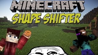 Minecraft Mod Showcase  Shape Shifter Станах Villager xD [upl. by Ellasal]