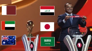 رسميا المنتخبات التي تأهلت للدور الحاسم بتصفيات اسيا المؤهلة لكاس العالم 2026 [upl. by Cullan]