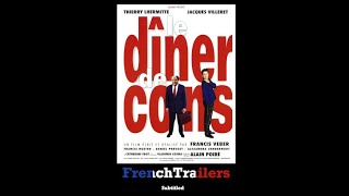 Le dîner de cons 1998  Trailer with French subtitles [upl. by Asirac]