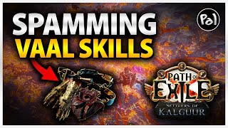 Perma Vaal Lightning Strike  Lagmaxxing PoE [upl. by Drooff]