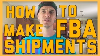 How to Create an Amazon FBA Shipment  Start to Finish  Step by Step [upl. by Ieso]