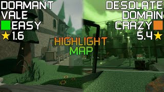 Roblox Flood Escape 2  Dormant Vale amp Desolate Domain FE2 Highlight Map [upl. by Ttehc]