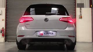 Mk75 Golf GTI Scorpion CatBack Exhaust [upl. by Viviana]