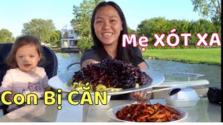 Vlog 776 ll NGHẸN NGÀO ĂN TỐI VÀ KỂ CHUYỆN JADE ĐI HỌC BỊ BẠN CẮN In 10 Dấu Răng [upl. by Alur]