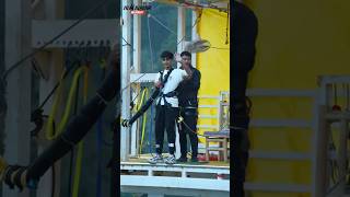 Himalayan Bungy Rishikesh bungee bungeejumping jumping adventure trending viral bungy shorts [upl. by Aneehsal394]