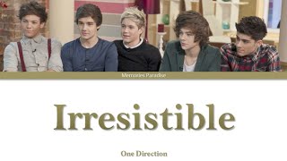 One Direction  Irresistible Color Coded Lyrics [upl. by Macdougall]