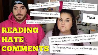 My Boyfriend Reads Me Hate Comments Glowmas Day 8 [upl. by Igor481]