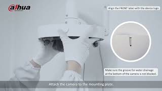 DHIPCPDBW82041B360S2 Multi Sensor Panoramic Dome IP Camera Installation Tutorial [upl. by Harmonia774]