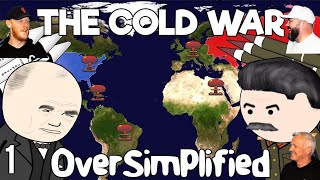 Oversimplified  The Cold War Part 1 REACTION  OFFICE BLOKES REACT [upl. by Anet]