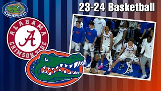 20232024 Alabama vs Florida Basketball Uninterrupted Full Game Playback [upl. by Alimac519]