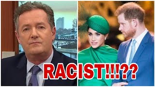 WATCH Piers Morgan Accuses Meghan Markle of Racism [upl. by Rame701]