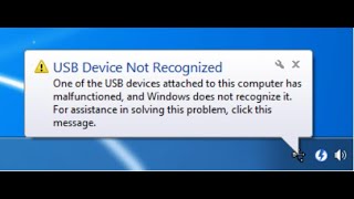 How to Fix USB Device not recognized Windows 10 112023 [upl. by Una]