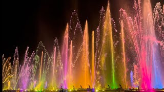 4K Disney Illuminated Fountain Show 2022  Longwood Gardens [upl. by Assyn]