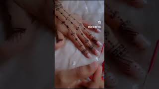 Nail polish 💅 mehandi ke sath khubsuratlooknewnewmehndidesignbeautifullook💅❤️✨ [upl. by Erdeid86]