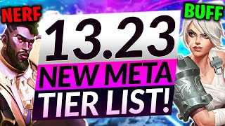 NEW PATCH 1323 TIER LIST  BEST Champions NEW Meta  LoL Update Guide [upl. by Stedman991]