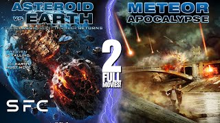 Asteroid Vs Earth  Meteor Apocalypse  2 Full Action Disaster Movies  SciFi Double Feature [upl. by Ynattib]