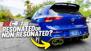 Which Should You Buy ECS MK8 Golf R Resonated v Non Resonated [upl. by Thais128]