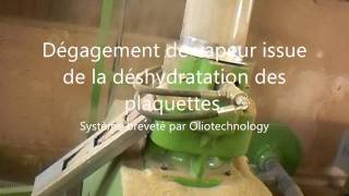 OLIOTECHNOLOGY Conversion de plaquettes de bois en granulés Din plus [upl. by Anawad57]