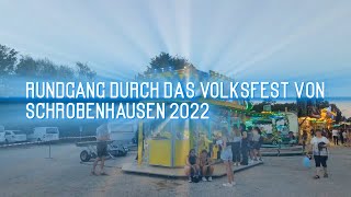 Volksfest Schrobenhausen Rundgang 2022 [upl. by Asyar545]