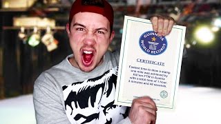 Breaking CRAZY Guinness World Records [upl. by Chemash396]