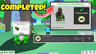 ARCADE EMPIRE IS PART OF THE METAVERSE EVENT How to get wrens mystery box Roblox [upl. by Lempres]