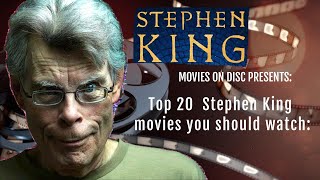 Top 20 Stephen King movies you should watch 4K [upl. by Zetrok]