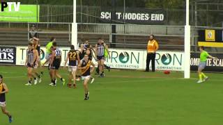 Magpies v Glenelg highlights  Round 8 2015 [upl. by Ttirb]