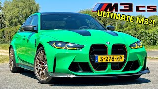 2024 BMW M3 CS  FASTEST M3 EVER  REVIEW on AUTOBAHN [upl. by Ika]