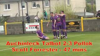 Auchinleck Talbot v Pollok  4th May 2024 [upl. by Eyaj356]