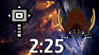 MHWorld  7★ Bazelgeuse Solo Hammer  225 [upl. by Fleming]