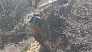 Joe’s Valley Bouldering Coal Mind V8 [upl. by Celinda479]