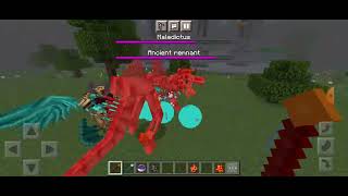 Maledictus Vs Ancient Remnant Minecraft battle addon [upl. by Graf]