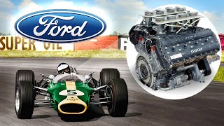 Cuando FORD Diseñó el MEJOR Motor de F1 de la Historia [upl. by Nylegna806]