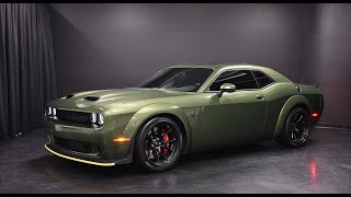 2023 Dodge Challenger SRT Hellcat Redeye Widebody Revs  Walkaround in 4k HDR [upl. by Nwahsid]