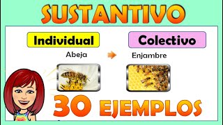 📚SUSTANTIVOS INDIVIDUALES Y COLECTIVOS📌Video educativo [upl. by Aryn866]