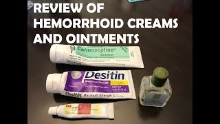 REVIEW OF hemorrhoid ointments and creams [upl. by Ly224]