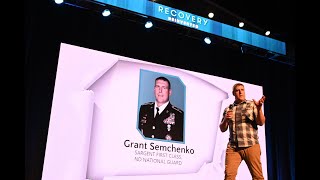 quotSargent First Class ND National Guardquot  Grant Semchenko  Recovery Reinvented 2021 [upl. by Icaj]