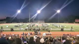 Lightridge High School  Herndon HS Showcase of Bands  Marching Storm  9242022  Wide Angle [upl. by Philbin]