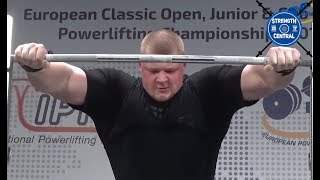 Nakonechnyy Pavlo  10105 kg  21 yo  EPF Classic Championships 2018  2nd Place 120 Jr [upl. by Enomes605]